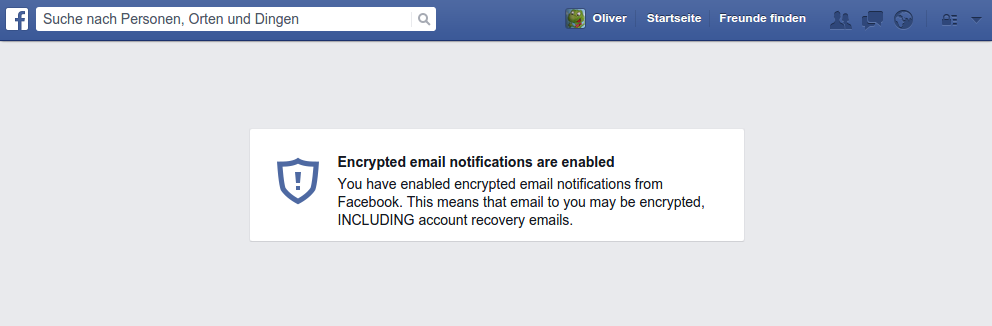 Facebook verschickt nun auch PGP-verschlüsselte Mails